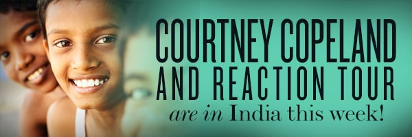 Courtney Copeland and Reaction Tour are in India this week! See regular updates from the RT team here.