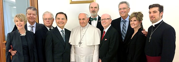 Kenneth Copeland Reports In About His Meeting with Pope Francis