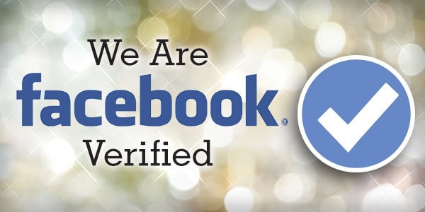 We Are Facebook Verified!
