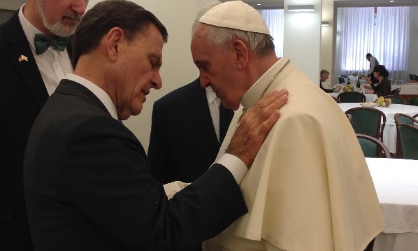 The Story Behind Brother Copeland’s Papal Visit