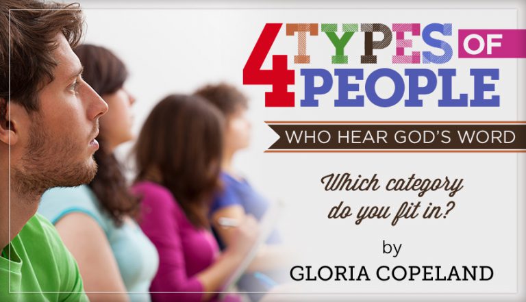 There Are 4 Types of People Who Hear God’s Word