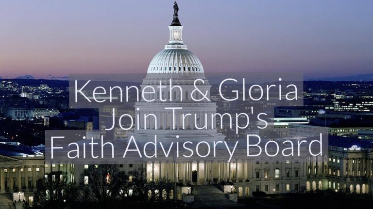 Kenneth & Gloria Accept Trump’s Invitation to Join Faith & Culture Advisory Board