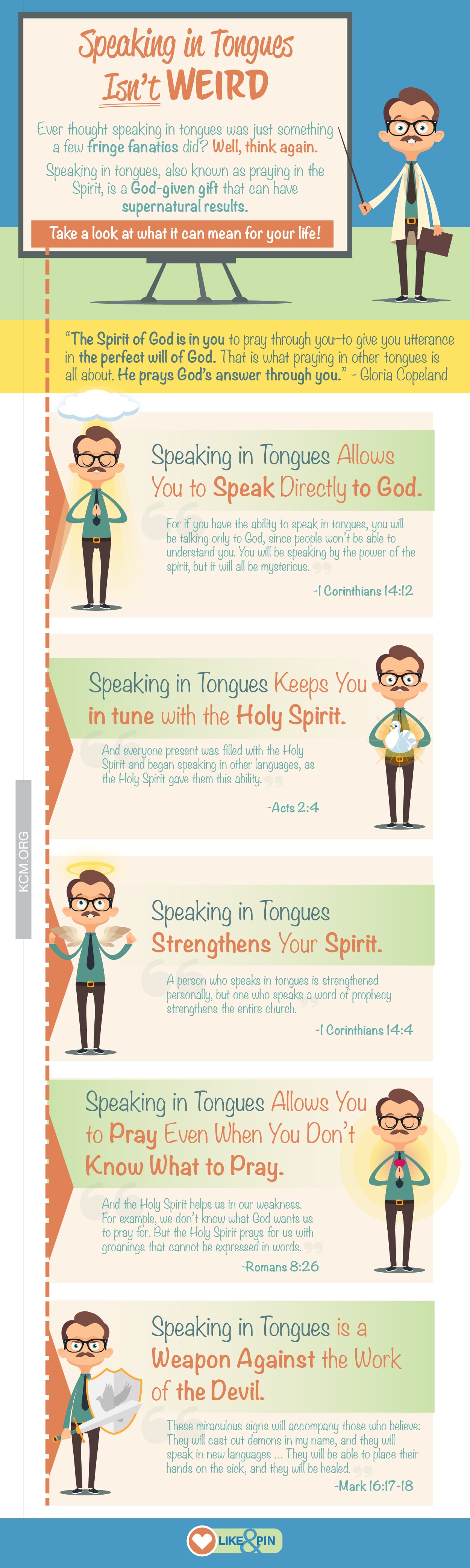 Speaking in Tongues Isn't Weird!