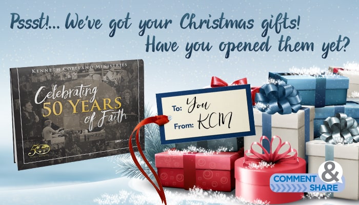 have you opened your Christmas gifts from KCM Yet?