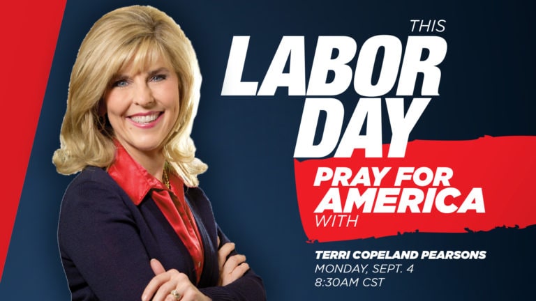 Pray for America This Labor Day with Terri Copeland Pearsons!