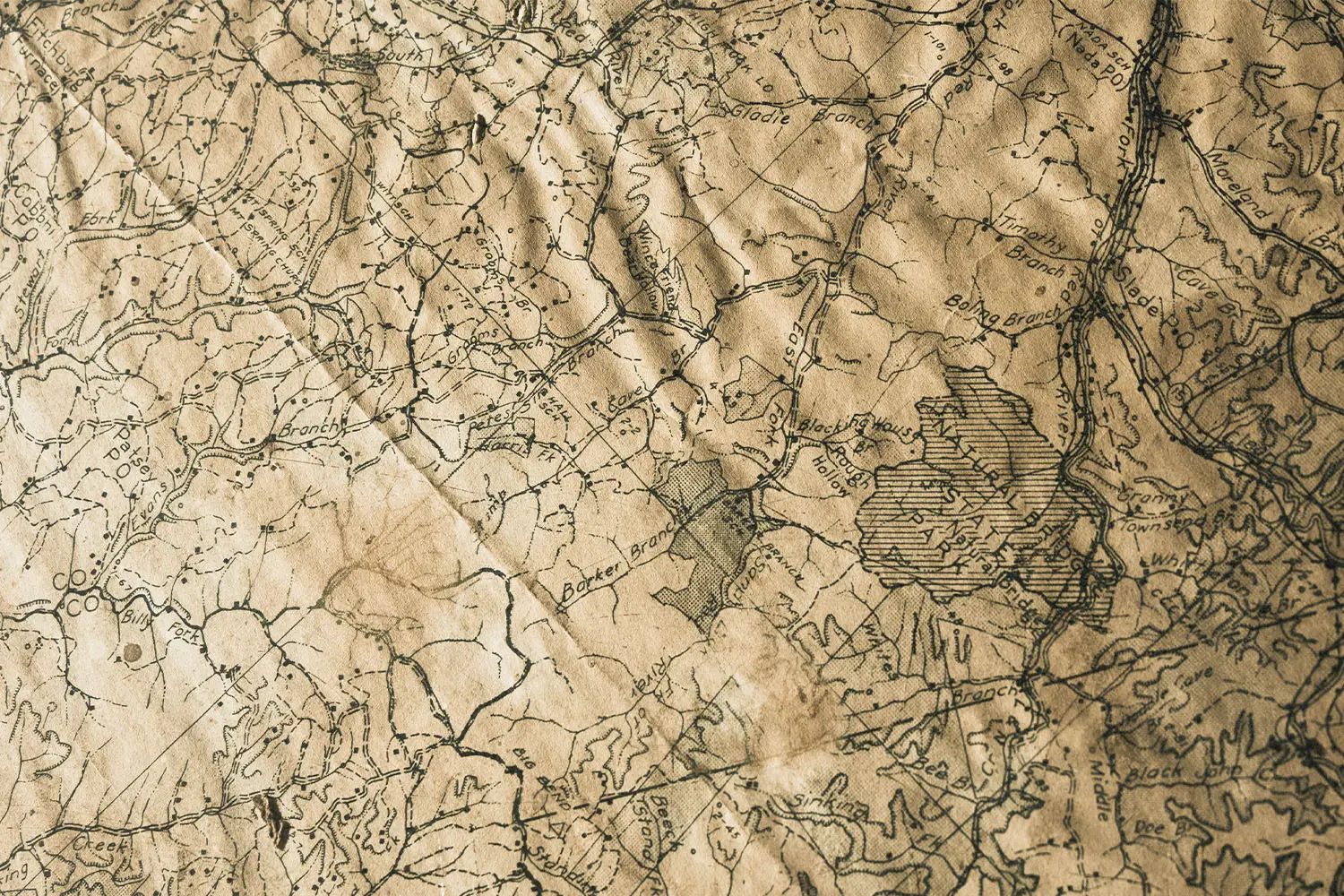 Vintage map