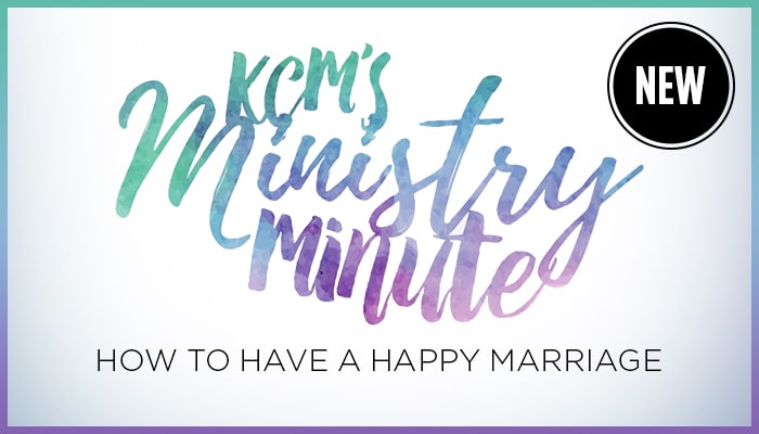 Ministry Minute: How to Have A Happy Marriage With Gloria Copeland