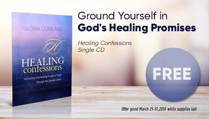 Healing Confessions Single CD FREE Gift