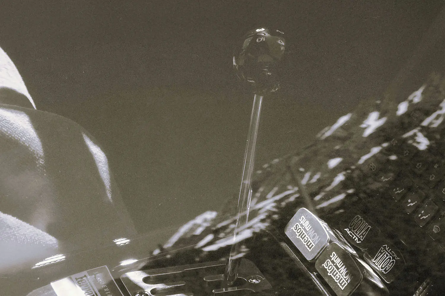 ferrari gear shift and console