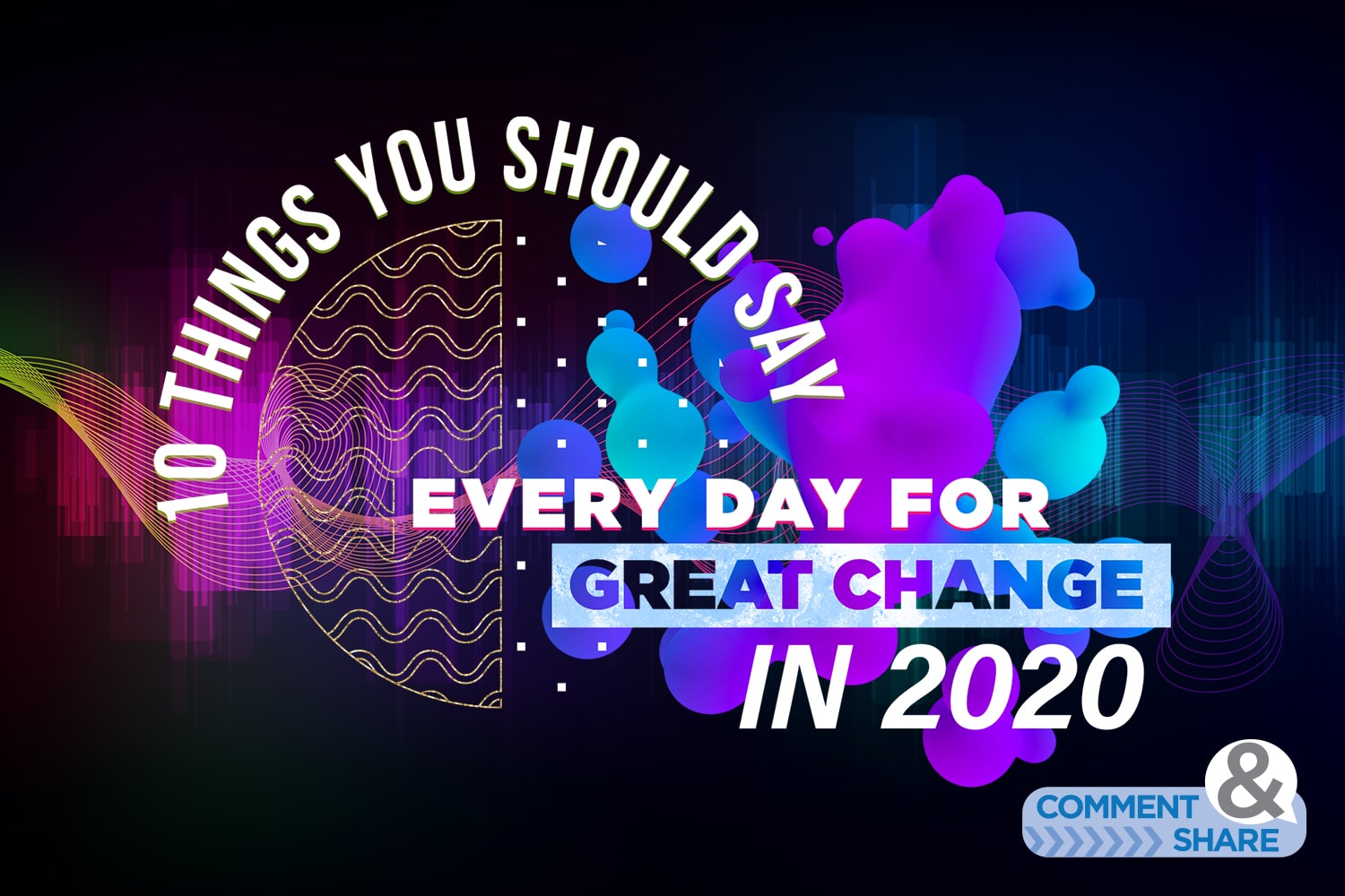 Things You Should Say Every Day for Great Change in 2020
