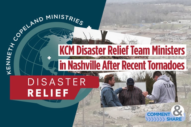 KCM Disaster Relief Team Ministers in Nashville Following Tornadoes