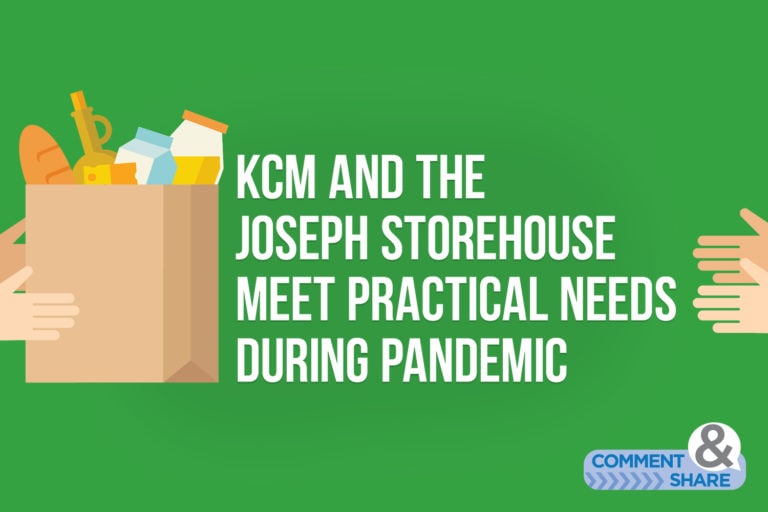 KCM and The Joseph Storehouse Meet Practical Needs During Pandemic