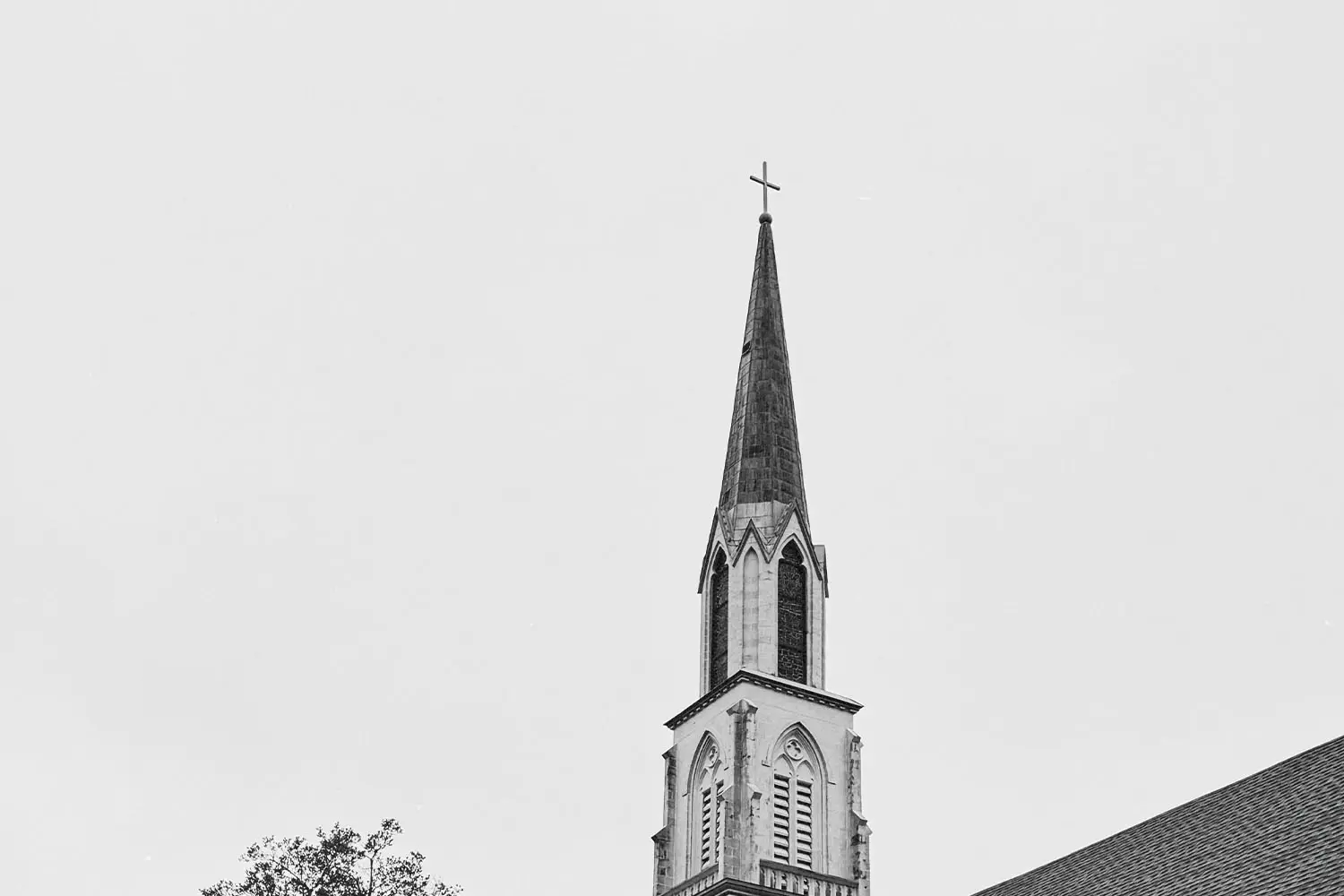 steeple of church