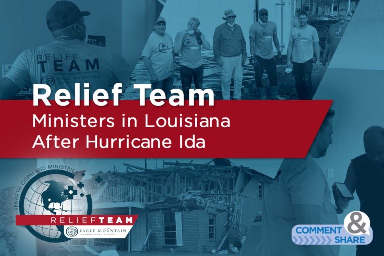 Relief Team Ministers in Louisiana After Hurricane Ida