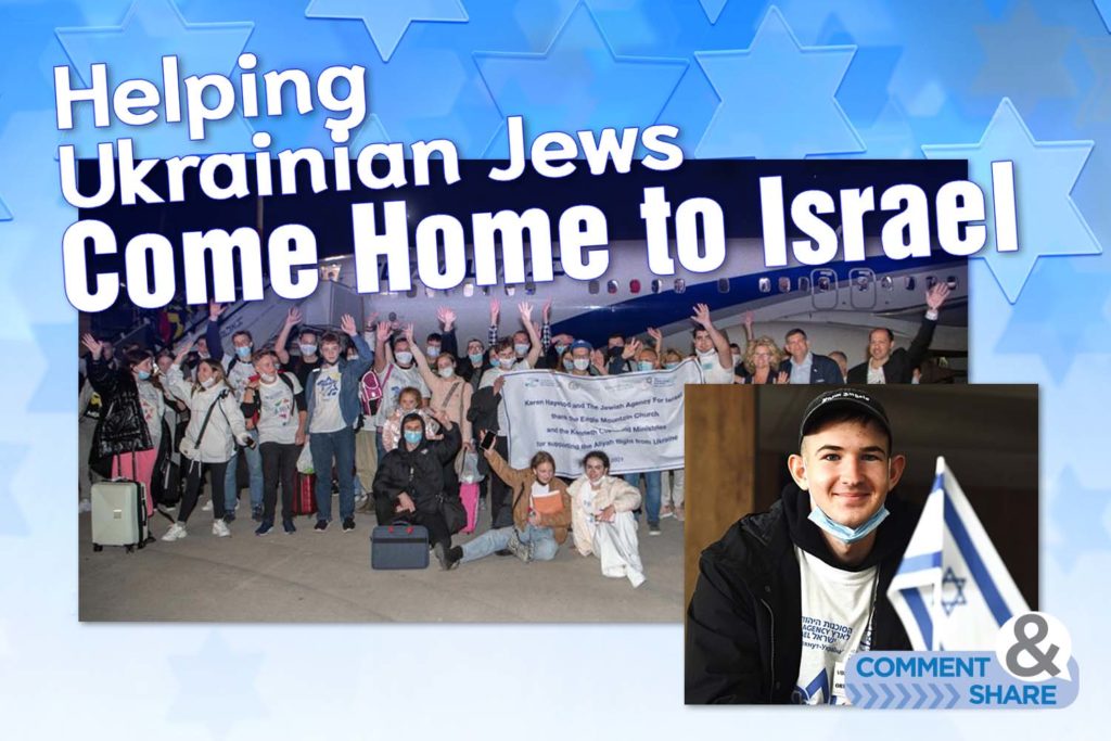 Helping Ukrainian Jews Come Home to Israel