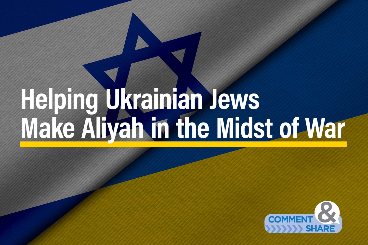Ukrainian Jews Aliyah in Midst of War