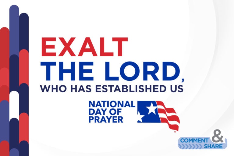 Pray With Us! 2022 National Day of Prayer Events