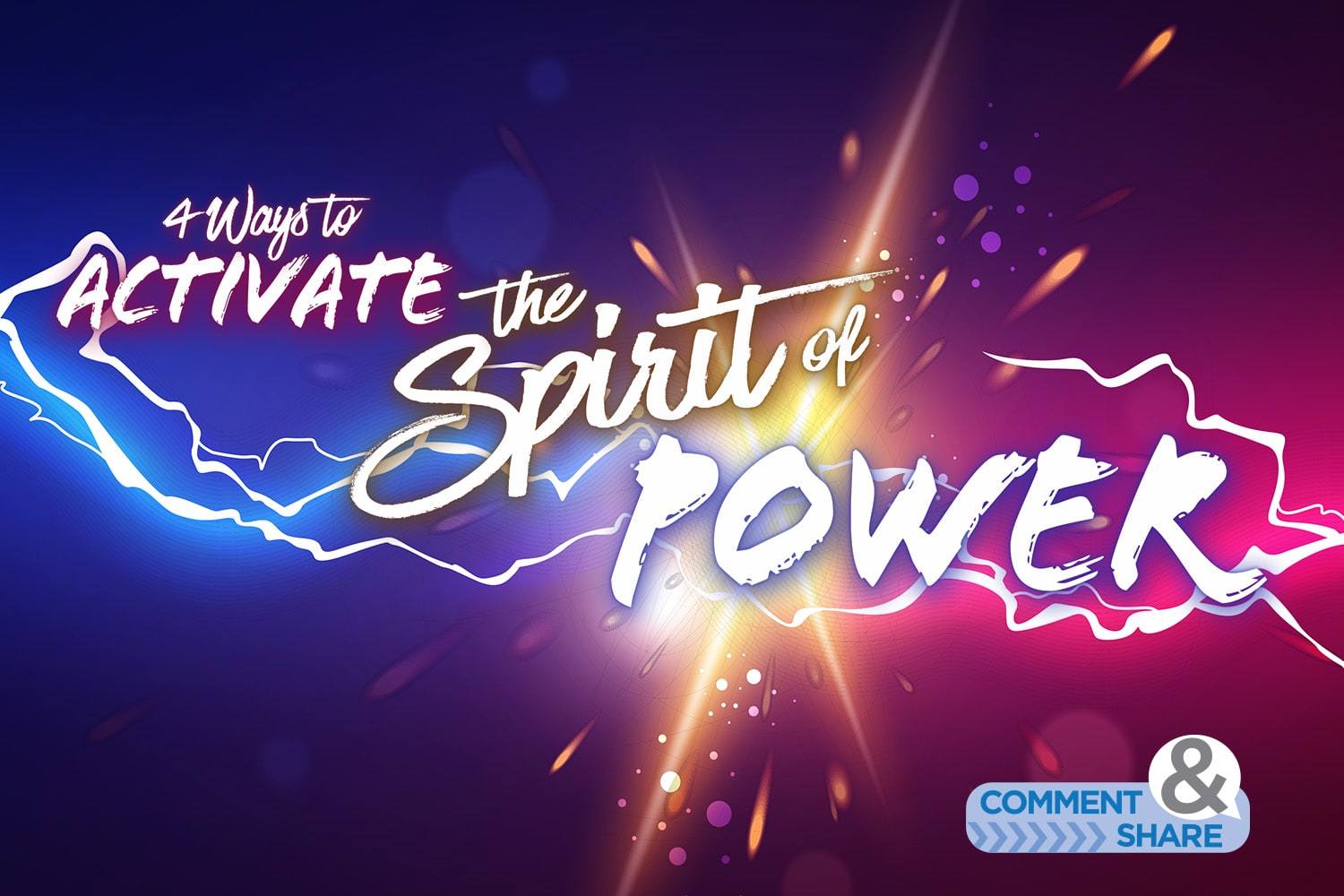 4 Ways To Activate the Spirit of Power