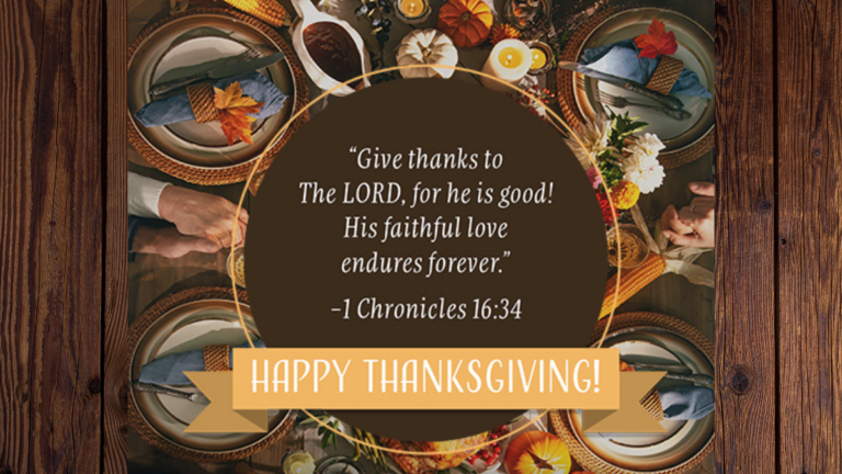 Word of the Week: Give Thanks Unto Him