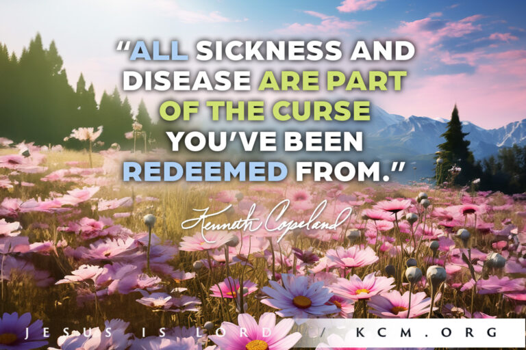 Word of the Week: God Has Taken Sickness, Disease, and Grief from the Midst of You