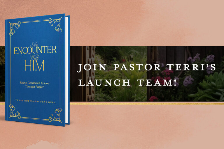 Join Pastor Terri’s Launch Team!