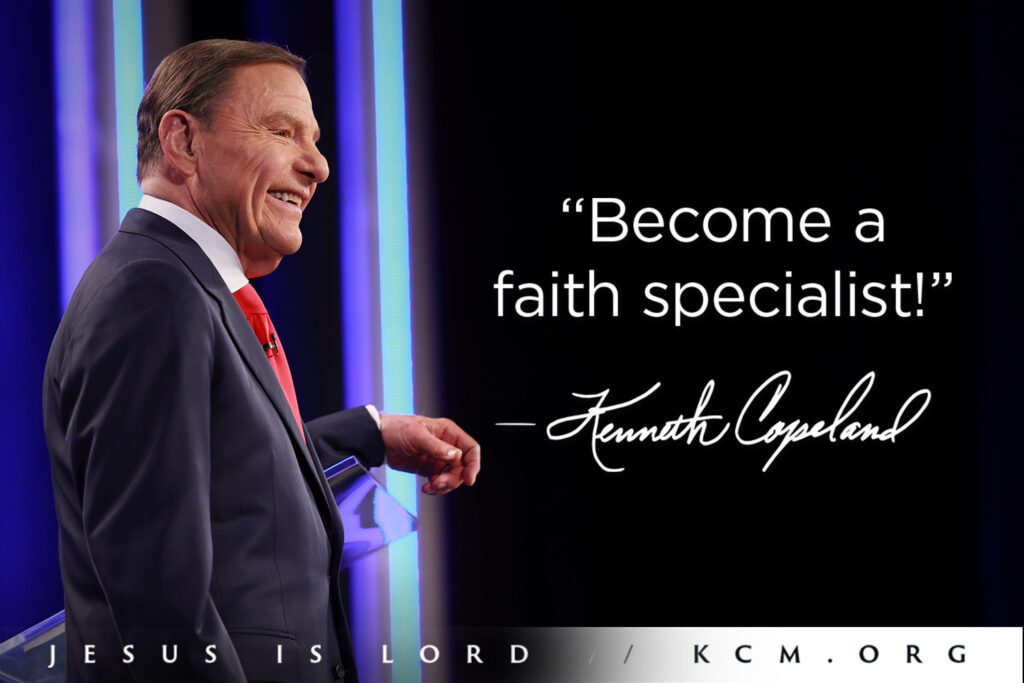 Become a faith specialist