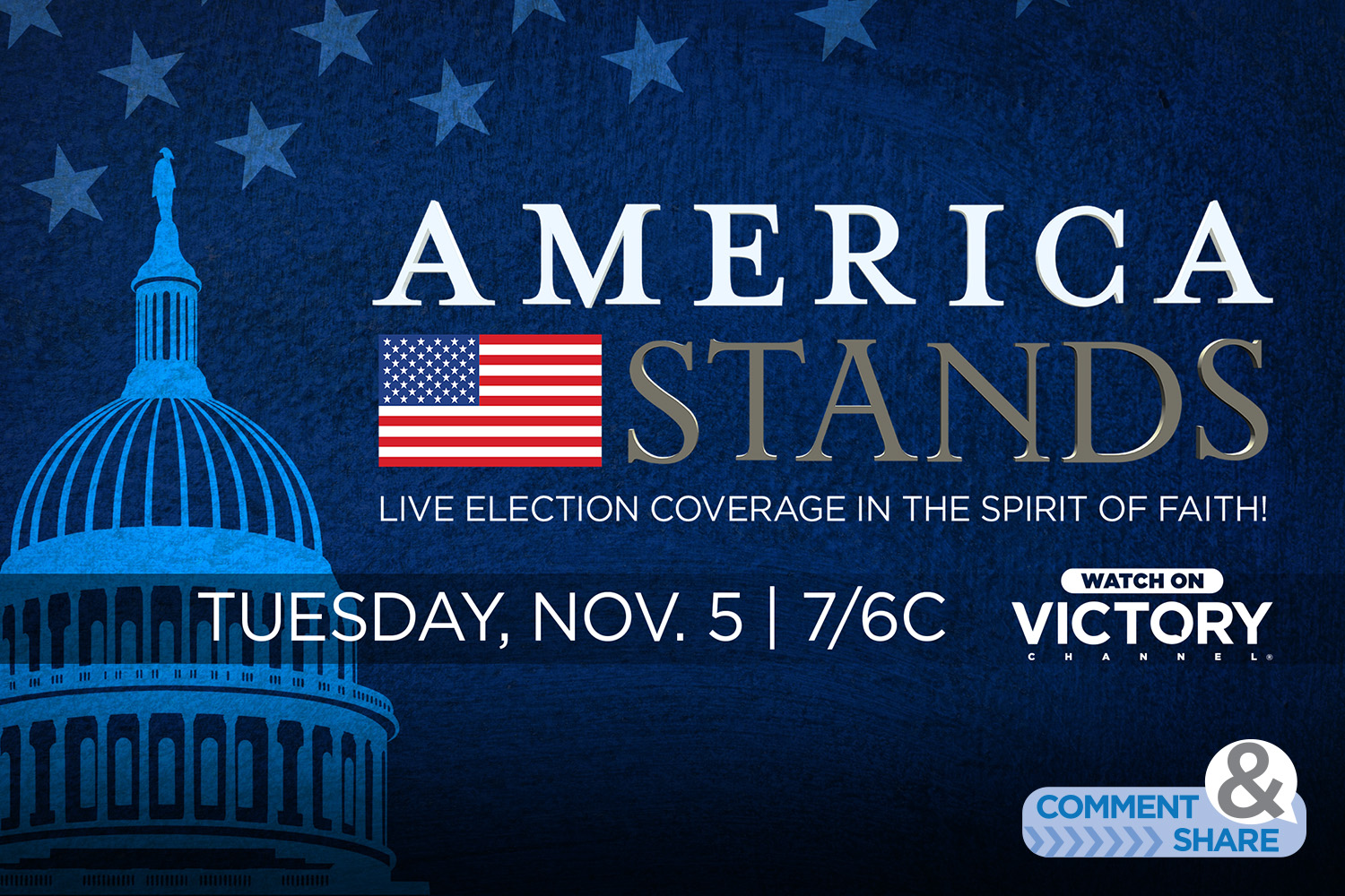 America Stands Election 2024: Get Informed, Vote and Then Watch LIVE ...