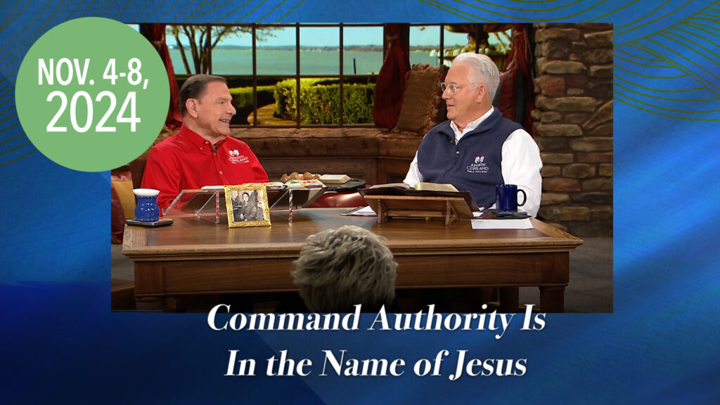 Command Authority Is In the Name of Jesus