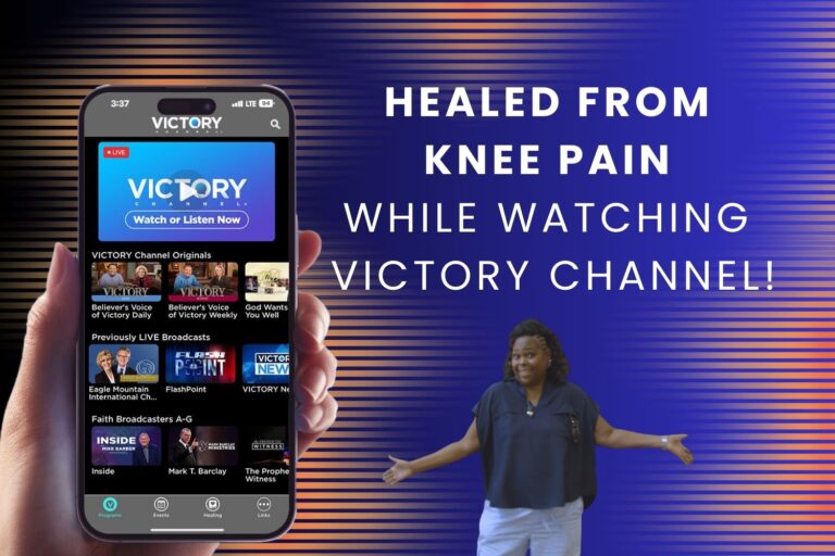 Healed From Knee Pain While Watching VICTORY Channel