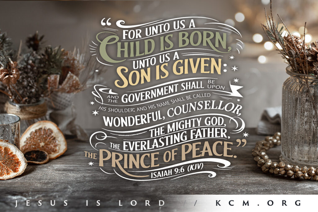 For Unto Us A Child is Born