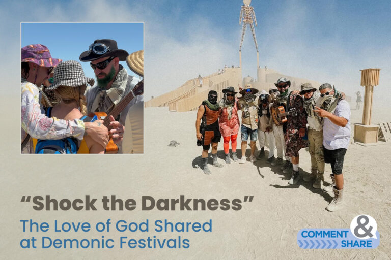 “Shock the Darkness:” The Love of God Shared at Demonic Festivals