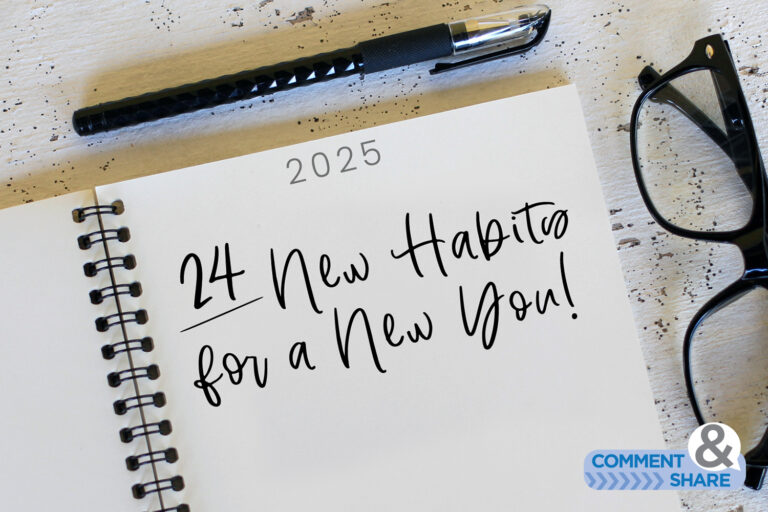 24 New Habits for a New You In 2025!