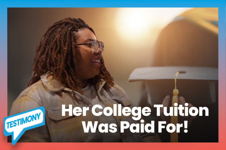 Her College Tuition Was Paid For!