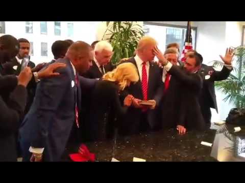 Spiritual Leaders Pray for Donald Trump on 9-28-15