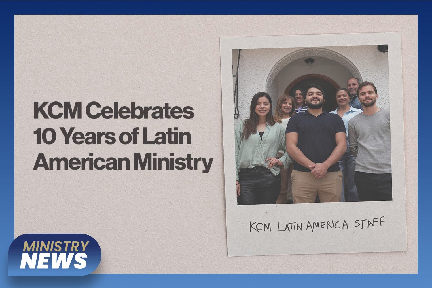 An image of the Latin American Outreach staff for Kenneth Copeland Ministries based in Bogota, Colombia