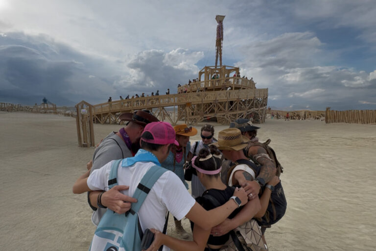 Philip Renner Shares God’s Love at Annual Burning Man Festival