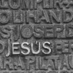 highlighted name of Jesus