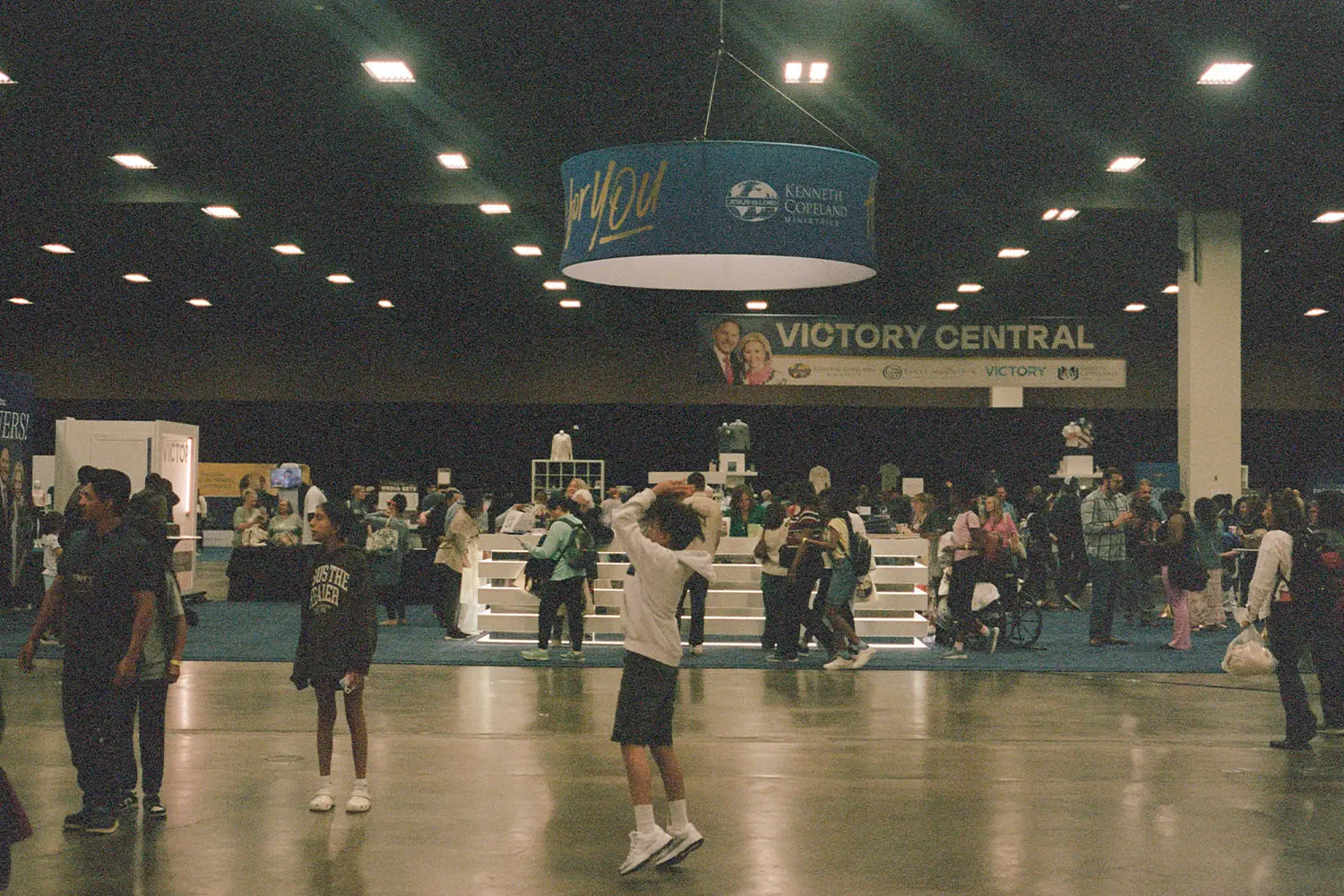 Partner booth in the Fort Worth Convention Center at SWBC